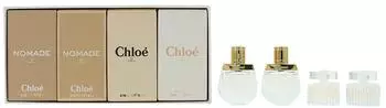 Chloé Variety by for Women - 4 Pc Mini Gift Set 0.16oz Nomade ED