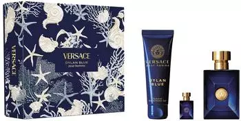 Versace Pour Homme Dylan Blue Gift Set 100ml EDT + 150ml Shower Gel + 5ml EDT