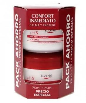 Eucerin pH5 Körpercreme für trockene und empfindliche Haut 2x75ml (4005800339615)