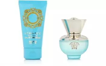 Versace Dylan Turquoise 30ml EDT Spray & 50ml Perfumed Body Gel Gift Set