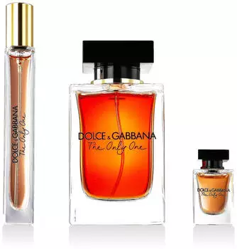 Dolce & Gabbana & The Only One Eau de Parfum 100ml Gift Set 2024 (Contains 100ml EDP 10ml Travel Spray and 5ml Miniature)