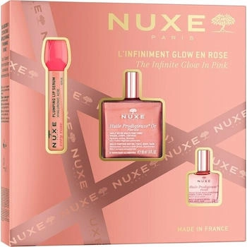 NUXE Infinitely Glow in Rose Gift Set (3 pcs)