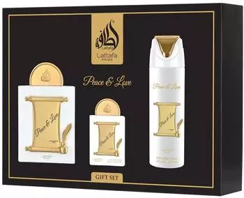 Lattafa Peace & Love Geschenkset