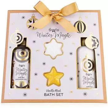 Accentra Badeset Winter Magic in Geschenkbox Duft: Vanilla Musk