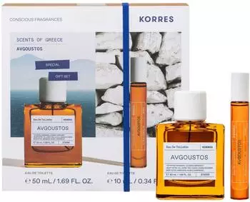 Korres AVGOUSTOS Duftset 50 ml + 10 ml