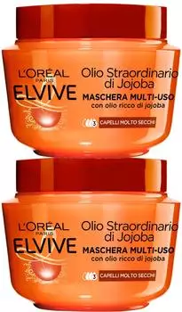 L'Oréal Elvite Maske für sehr trockenes und stumpfes Haar 2 x 300ml