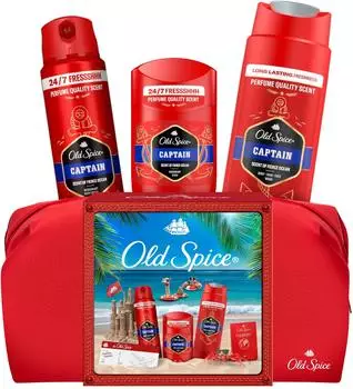 Old Spice Captain Set (DS + SG + Travel Bag)