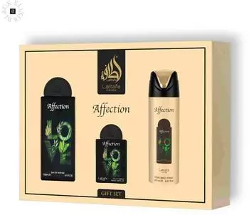Lattafa Affection Set (EdP 100ml + EdP 20ml + DS 200ml)