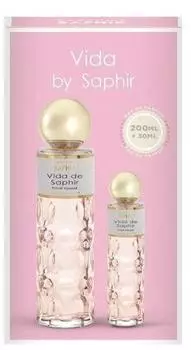 Saphir Parfums Vida EDP Spray Geschenkset 200ml + 30ml, fruchtig, Damen (82296)