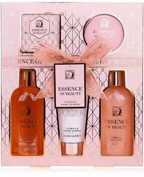 Accentra Salsa Essence of Beauty Duschset Vanilla & Sweet Almond, 5-tlg., für Damen