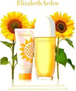 Elizabeth Arden Sunflowers Eau de Toilette & Body Lotion Geschenkset 100ml (EAA0139974)