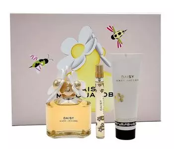 Marc Jacobs Daisy Geschenkset Eau de Toilette 100ml + Body Lotion 75ml + EDT 10ml