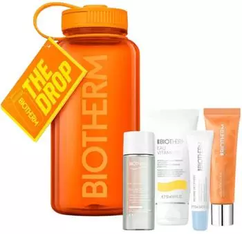 Biotherm Aquasource Vitamin Glow Drop-Set, Gesichtspflege-Set 5-tlg.