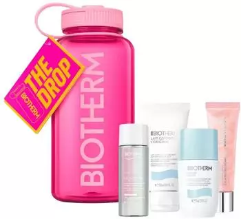 Biotherm Aquasource Aqua Drop-Set pink, Gesichtspflege, 5-tlg.