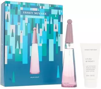 Issey Miyake L'Eau d'Issey Solar Violet Geschenkset Eau de Toilette 50ml + Body Lotion 50ml