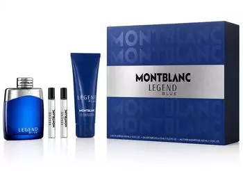 Montblanc Legend Blue Set Eau de Parfum 100ml + Duschgel 100ml + Miniatur