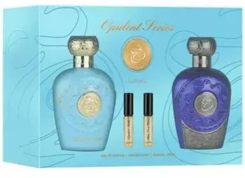 Lattafa Opulent Dubai & Blue Oud Elixir Eau de Parfum Geschenkset 2 x 100ml
