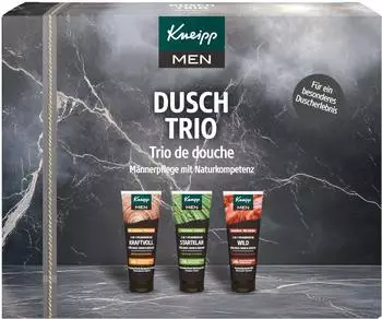Kneipp MEN Dusch-Trio Geschenkset 3x75ml