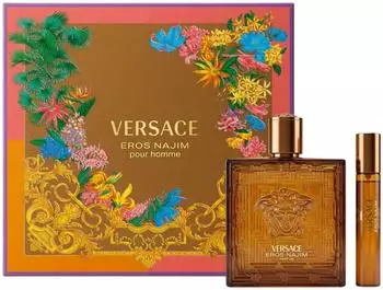 Versace Eros Najim Geschenkset f&uuml;r Herren, Parfum 100ml + 10ml
