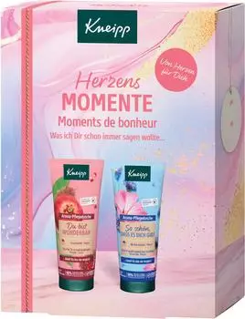 Kneipp Geschenkset "Herzensmomente" 2 Aroma-Pflegeduschen (2x200ml)