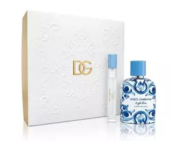 Dolce & Gabbana Light Blue Capri In Love Geschenkset, EDP 100ml + EDT 10ml