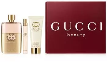 Gucci Guilty Pour Femme Set, Eau de Toilette 90ml + EDT Mini 10ml + Körperlotion 50ml