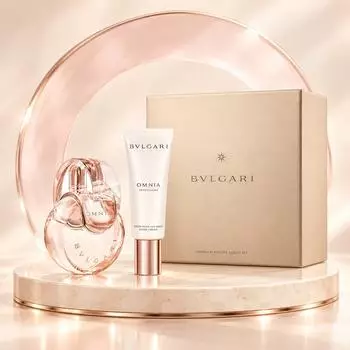 Bulgari Omnia Crystalline Beauty Set (EdP 100ml + HC 40ml)