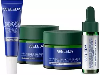 Weleda Bio Blauer Enzian Gesichtspflege Set 4-tlg.