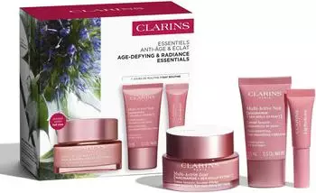 Clarins Multi-Active Pflege-Set, alle Hauttypen, 50ml + 5ml + 15ml