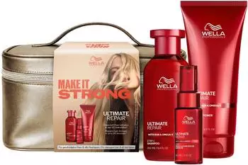 Wella Ultimate Repair XMAS Geschenkset Haarpflege, 3-tlg.