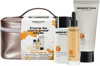 Sebastian Professional Potion 9 Geschenkset Shampoo 280ml + Conditioner 200ml + Drops 30ml