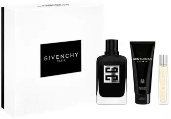 Givenchy Gentleman Society Eau de Parfum, Duschgel & Travel Spray Geschenkset (100ml + 75ml + 12,5ml)