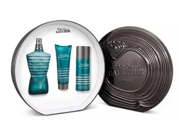 Jean Paul Gaultier Le Male Geschenkset EDT 125ml + Duschgel 75ml + Deospray 150ml