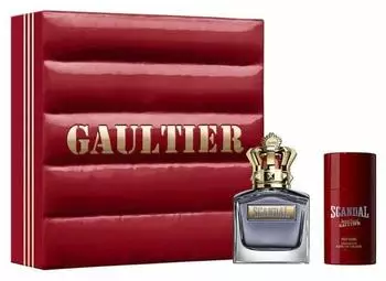 Jean Paul Gaultier Scandal Pour Homme Geschenkset EDT 100ml + EDT Mini 10ml + Deo Spray 150ml