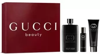 Gucci Guilty Pour Homme Eau de Parfum Geschenkset 90ml + 15ml + 50ml Duschgel