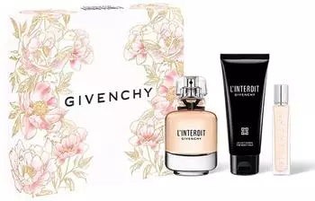 Givenchy L'Interdit Eau de Parfum Geschenkset 80ml + 12,5ml + Körpermilch 75ml