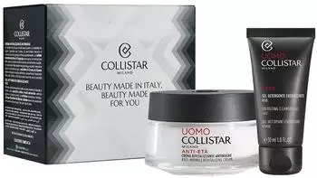 Collistar Uomo revitalisierende Anti-Falten-Creme 2-teiliges Set