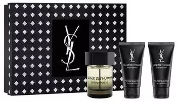 Yves Saint Laurent La Nuit de l'Homme Holiday Gift Set 2026 (EdT 100ml + 2 x SG 50ml)
