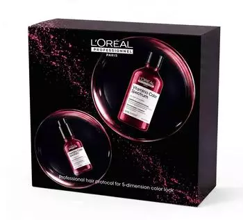L'Or&eacute;al S&eacute;rie Expert Vitamino Color Spectrum Duo Geschenkset Shampoo 300ml + Serum 50ml