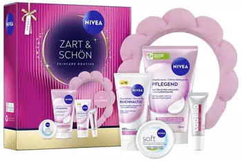 Nivea Zart & Sch&ouml;n Geschenkset Gesichtspflege & Lippenpflege