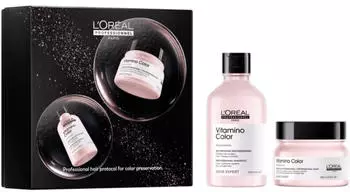 L'Or&eacute;al Serie Expert Vitamino Color Geschenkset f&uuml;r gef&auml;rbtes Haar