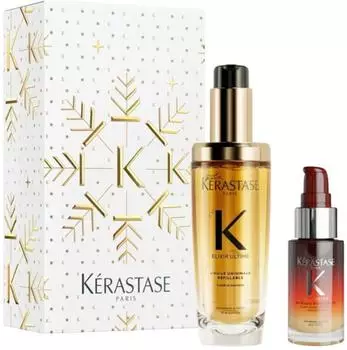 K&eacute;rastase Elixir Ultime + 8 Hour Magic Night Serum XMas Set (Serum 30ml + Oil 75ml)