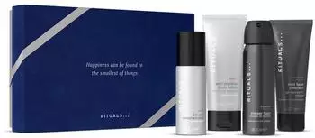 Rituals 240ml HOMME Small Gift Set (Shower Foam 50ml + Cleanser 70ml + Body Lotion 70ml + Anti-Perspirant 50ml)