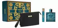 Versace Eros Pour Homme Eau De Parfum Spray 100ml Set 3 Artikel