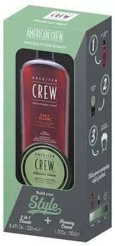 American Crew Style Set (Cream 50g + Shampoo 250ml)