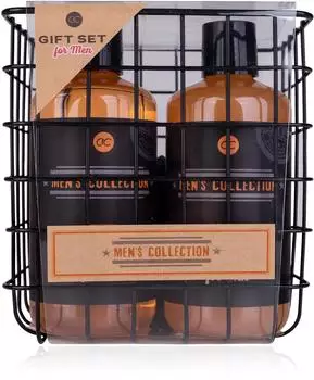 Accentra MEN'S COLLECTION Geschenkset Duschgel & Shampoo, Birke & Zeder (6059028)