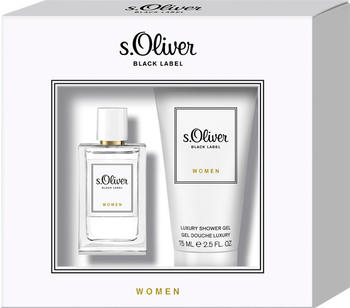 s.Oliver Black Label Eau de Toilette 30 ml + Shower Gel 75 ml Geschenkset