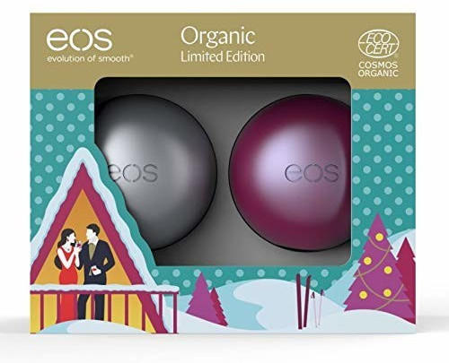 eos cosmetics Organic Lip Balm Set (2x 7g)