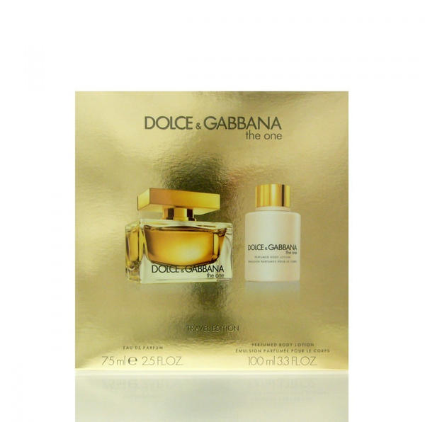 Dolce & Gabbana The One Eau de Parfum 75 ml + Body Lotion 100 ml Geschenkset