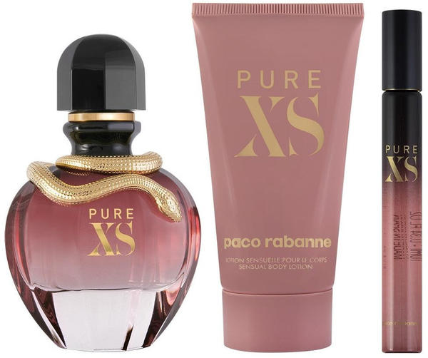 Paco Rabanne Pure XS For Her Set (EdT 50ml + EdT 10ml + SG 100ml)